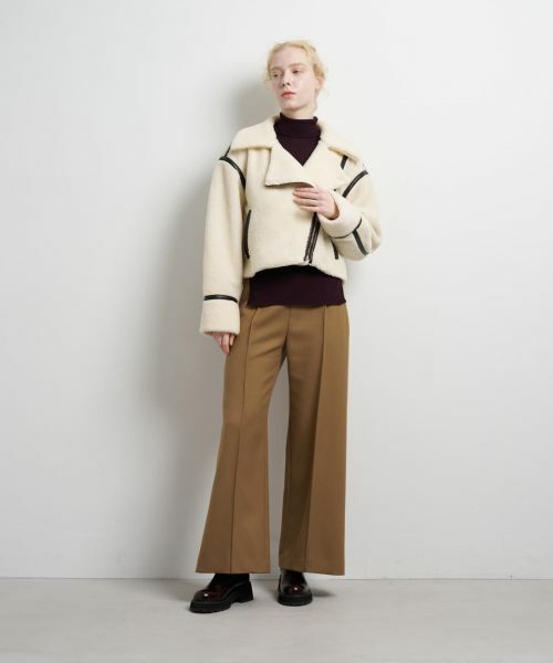 LANVIN en Bleu / ランバン オン ブルー テーラードジャケット | ボアライダースジャケット | 詳細9