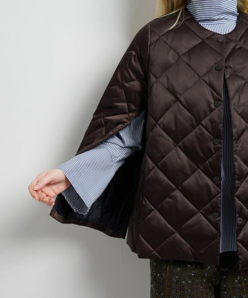 LANVIN en Bleu / ランバン オン ブルー その他アウター | 【TAION×LIMONTA East】オープンスリーブミドルジャケット | 詳細12