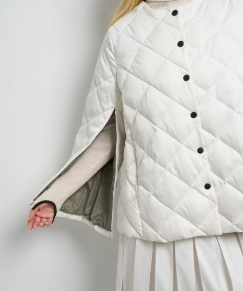 LANVIN en Bleu / ランバン オン ブルー その他アウター | 【TAION×LIMONTA East】オープンスリーブミドルジャケット | 詳細24