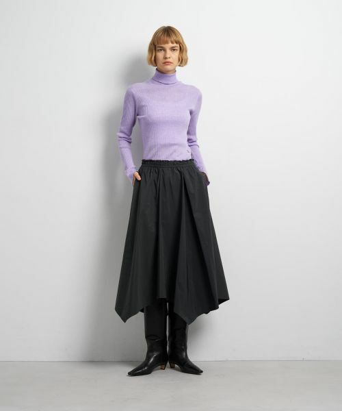 LANVIN en Bleu / ランバン オン ブルー ロング・マキシ丈スカート | アシンメトリーヘムスカート | 詳細1