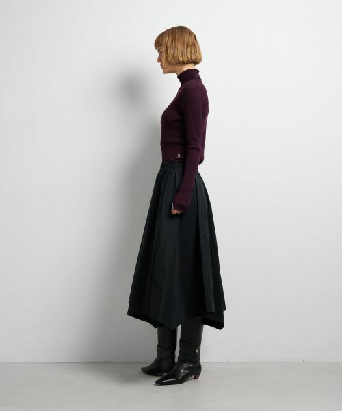 LANVIN en Bleu / ランバン オン ブルー ロング・マキシ丈スカート | アシンメトリーヘムスカート | 詳細10