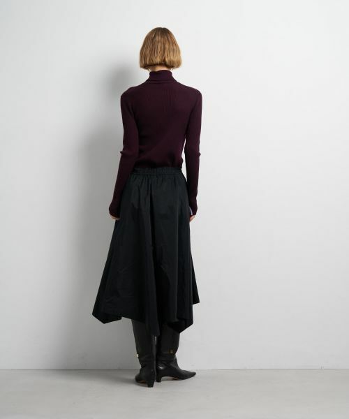 LANVIN en Bleu / ランバン オン ブルー ロング・マキシ丈スカート | アシンメトリーヘムスカート | 詳細11