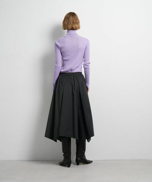 LANVIN en Bleu / ランバン オン ブルー ロング・マキシ丈スカート | アシンメトリーヘムスカート | 詳細3