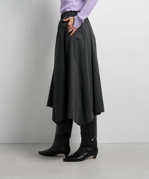 LANVIN en Bleu / ランバン オン ブルー ロング・マキシ丈スカート | アシンメトリーヘムスカート | 詳細5