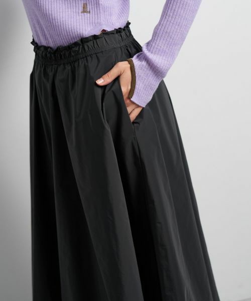 LANVIN en Bleu / ランバン オン ブルー ロング・マキシ丈スカート | アシンメトリーヘムスカート | 詳細7