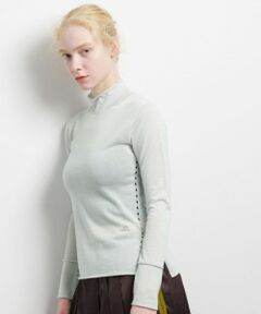 LANVIN en Bleu / ランバン オン ブルー ニット・セーター | アイレットハイネックニット