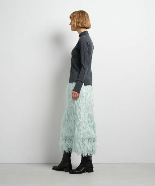 LANVIN en Bleu / ランバン オン ブルー ニット・セーター | アイレットハイネックニット | 詳細10