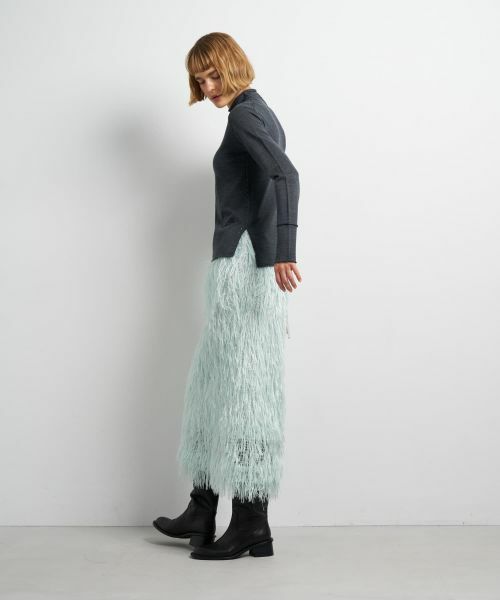 LANVIN en Bleu / ランバン オン ブルー ニット・セーター | アイレットハイネックニット | 詳細11