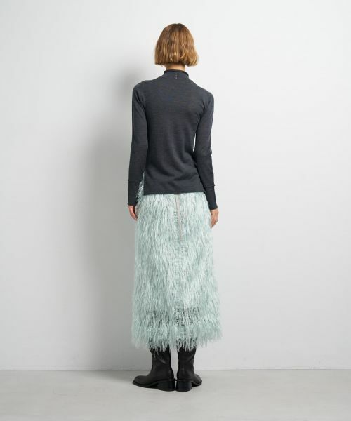 LANVIN en Bleu / ランバン オン ブルー ニット・セーター | アイレットハイネックニット | 詳細12