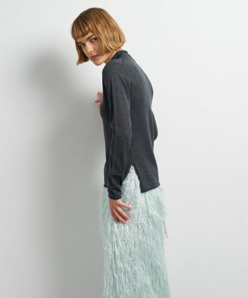 LANVIN en Bleu / ランバン オン ブルー ニット・セーター | アイレットハイネックニット | 詳細14