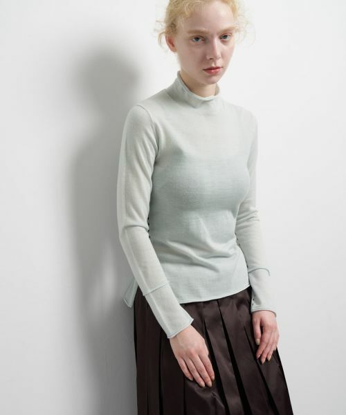 LANVIN en Bleu / ランバン オン ブルー ニット・セーター | アイレットハイネックニット | 詳細21
