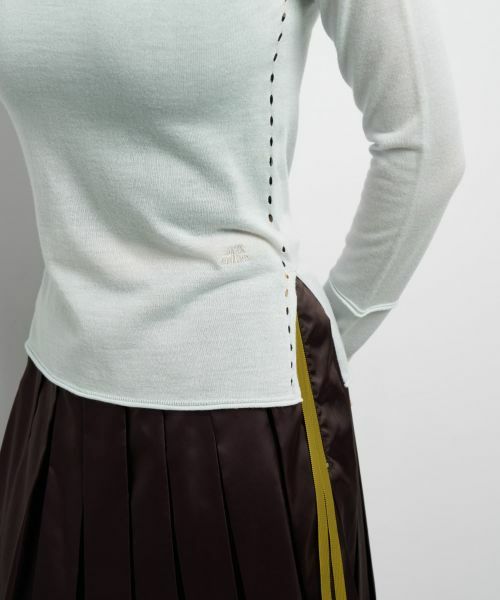 LANVIN en Bleu / ランバン オン ブルー ニット・セーター | アイレットハイネックニット | 詳細24