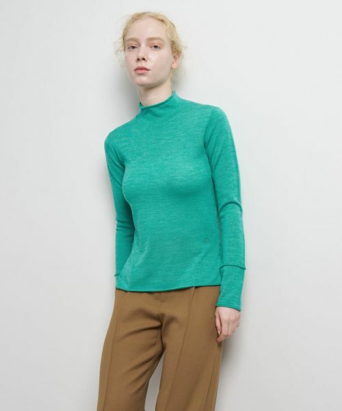 LANVIN en Bleu / ランバン オン ブルー ニット・セーター | アイレットハイネックニット | 詳細4