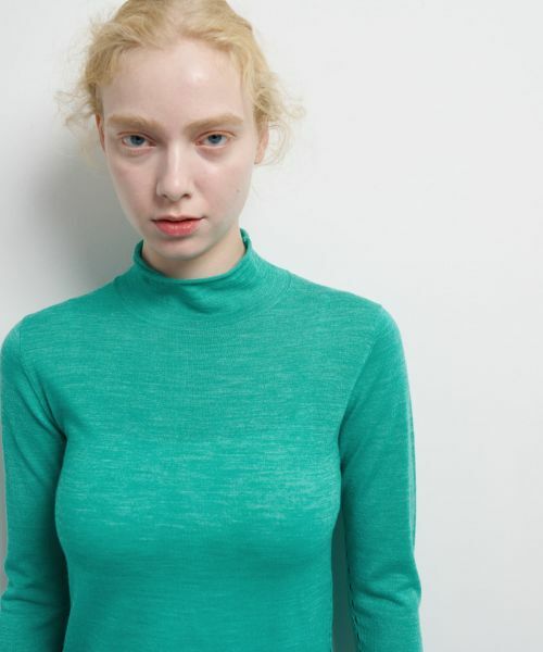 LANVIN en Bleu / ランバン オン ブルー ニット・セーター | アイレットハイネックニット | 詳細7