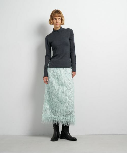 LANVIN en Bleu / ランバン オン ブルー ニット・セーター | アイレットハイネックニット | 詳細9