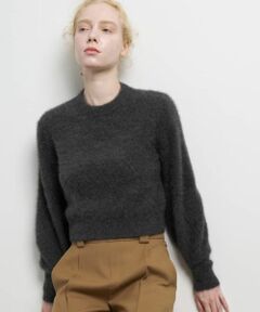 LANVIN en Bleu / ランバン オン ブルー ニット・セーター | フォックスカシミヤパフスリーブニット