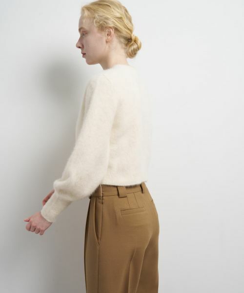 LANVIN en Bleu / ランバン オン ブルー ニット・セーター | フォックスカシミヤパフスリーブニット | 詳細11