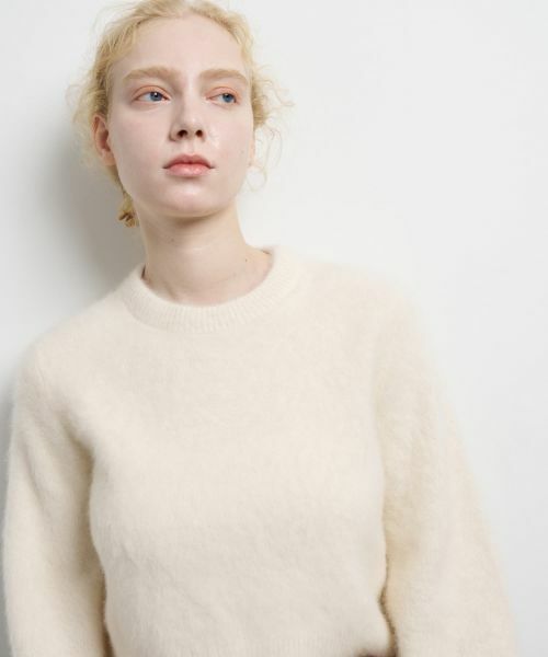 LANVIN en Bleu / ランバン オン ブルー ニット・セーター | フォックスカシミヤパフスリーブニット | 詳細13