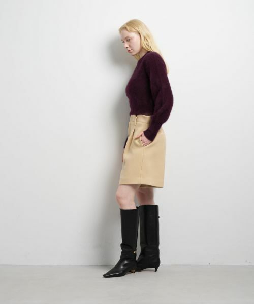 LANVIN en Bleu / ランバン オン ブルー ニット・セーター | フォックスカシミヤパフスリーブニット | 詳細22