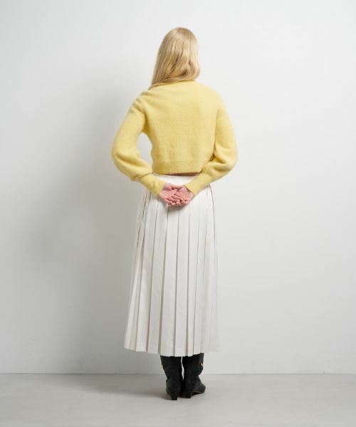 LANVIN en Bleu / ランバン オン ブルー ニット・セーター | フォックスカシミヤパフスリーブニット | 詳細3