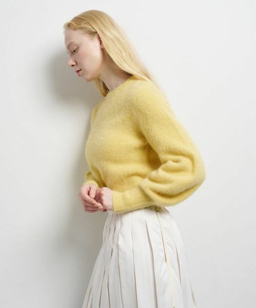 LANVIN en Bleu / ランバン オン ブルー ニット・セーター | フォックスカシミヤパフスリーブニット | 詳細5