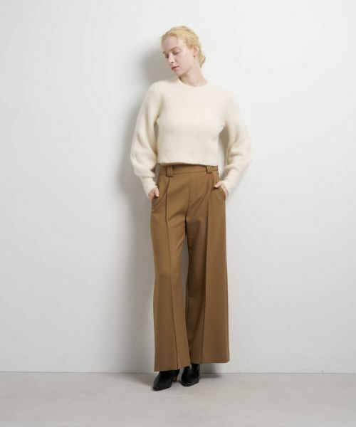 LANVIN en Bleu / ランバン オン ブルー ニット・セーター | フォックスカシミヤパフスリーブニット | 詳細7