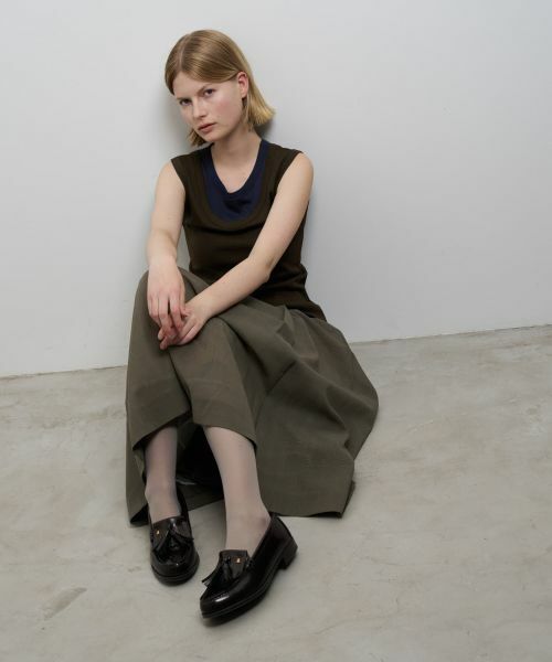 LANVIN en Bleu / ランバン オン ブルー その他小物 | 【23.0〜24.0cm】HARUTA キルトタッセルローファー | 詳細9