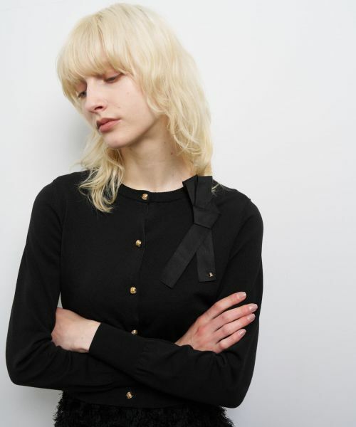 LANVIN en Bleu / ランバン オン ブルー その他小物 | カットオフリボンブローチ | 詳細8