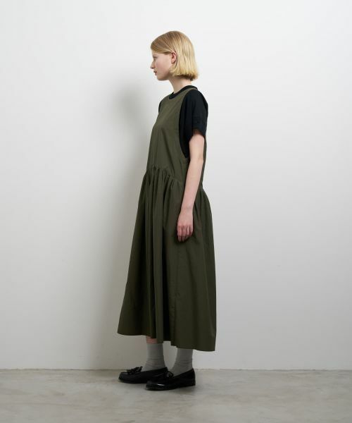 LANVIN en Bleu / ランバン オン ブルー ドレス | カットレイヤードコンビワンピース | 詳細2