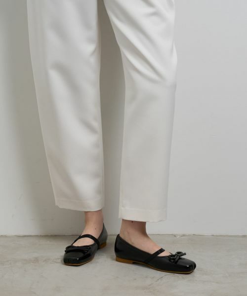 LANVIN en Bleu / ランバン オン ブルー その他パンツ | ポリエステルコクーンテーパードパンツ | 詳細8