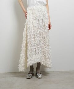 LANVIN en Bleu / ランバン オン ブルー ロング・マキシ丈スカート | ロングカットジャガードスカート