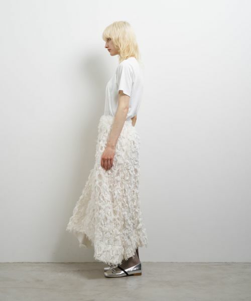 LANVIN en Bleu / ランバン オン ブルー ロング・マキシ丈スカート | ロングカットジャガードスカート | 詳細2