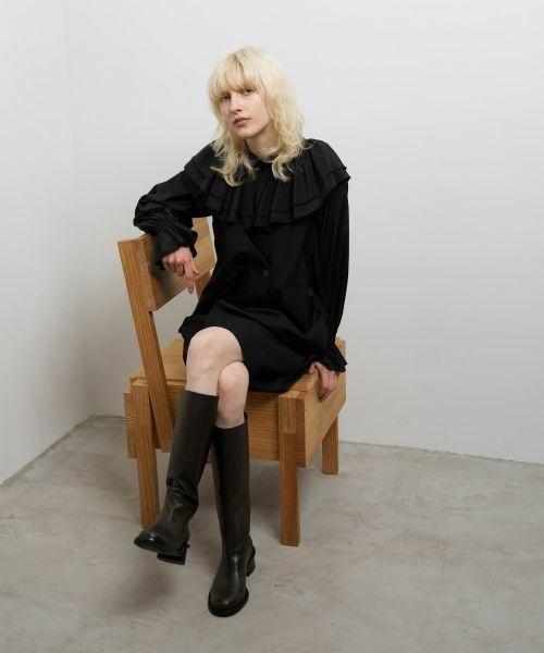 LANVIN en Bleu / ランバン オン ブルー その他小物 | レザーロングブーツ | 詳細7