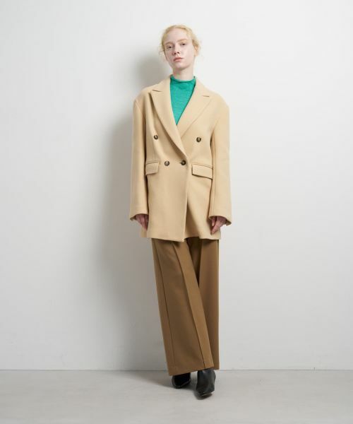 LANVIN en Bleu / ランバン オン ブルー テーラードジャケット | ツイード／ウールメルトン テーラードジャケット | 詳細11