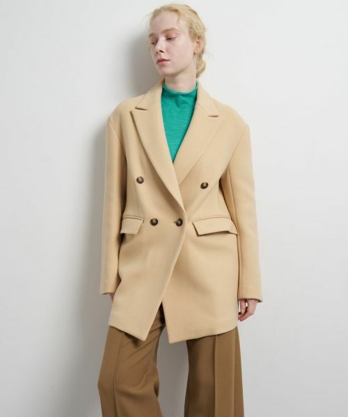 LANVIN en Bleu / ランバン オン ブルー テーラードジャケット | ツイード／ウールメルトン テーラードジャケット | 詳細15