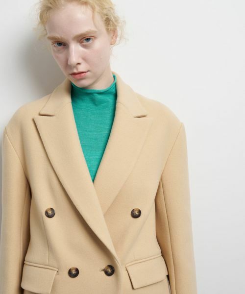 LANVIN en Bleu / ランバン オン ブルー テーラードジャケット | ツイード／ウールメルトン テーラードジャケット | 詳細19