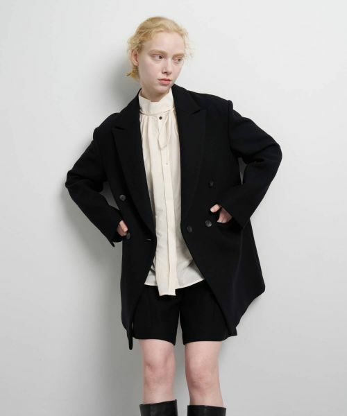 LANVIN en Bleu / ランバン オン ブルー テーラードジャケット | ツイード／ウールメルトン テーラードジャケット | 詳細26