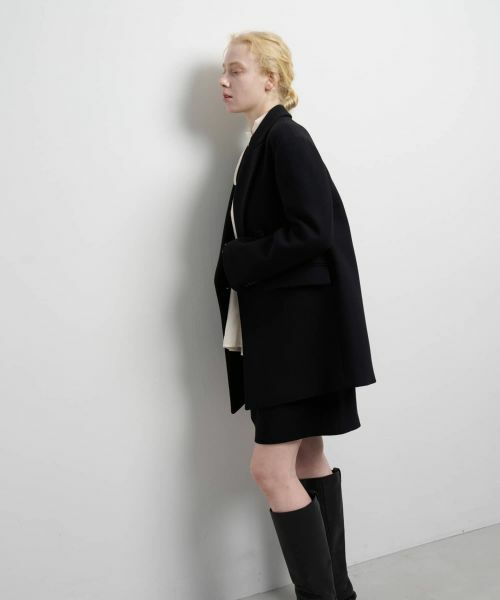 LANVIN en Bleu / ランバン オン ブルー テーラードジャケット | ツイード／ウールメルトン テーラードジャケット | 詳細27