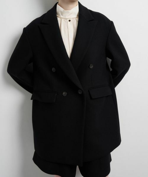 LANVIN en Bleu / ランバン オン ブルー テーラードジャケット | ツイード／ウールメルトン テーラードジャケット | 詳細29