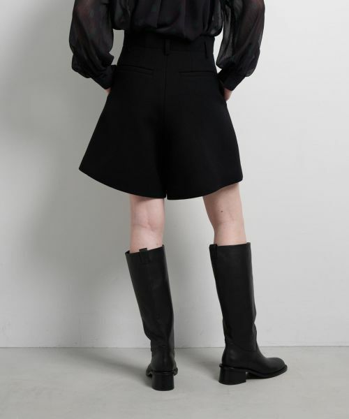 LANVIN en Bleu / ランバン オン ブルー その他パンツ | ツイード／ウールメルトン ショートパンツ | 詳細22