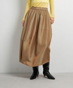 LANVIN en Bleu / ランバン オン ブルー ロング・マキシ丈スカート | アシンメコクーンタフタスカート