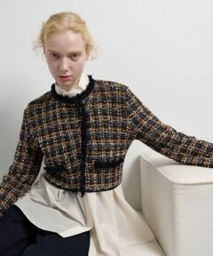 LANVIN en Bleu / ランバン オン ブルー カーディガン・ボレロ | ニットツイードジャケット