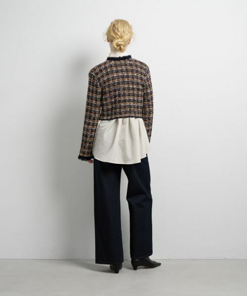 LANVIN en Bleu / ランバン オン ブルー カーディガン・ボレロ | ニットツイードジャケット | 詳細10