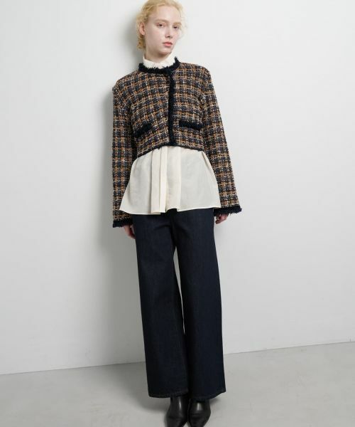 LANVIN en Bleu / ランバン オン ブルー カーディガン・ボレロ | ニットツイードジャケット | 詳細11