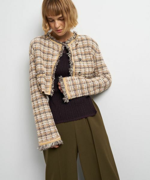 LANVIN en Bleu / ランバン オン ブルー カーディガン・ボレロ | ニットツイードジャケット | 詳細5