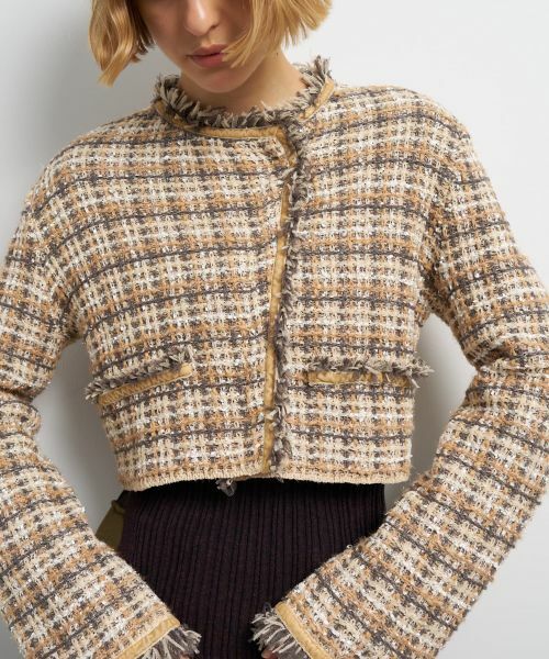 LANVIN en Bleu / ランバン オン ブルー カーディガン・ボレロ | ニットツイードジャケット | 詳細7