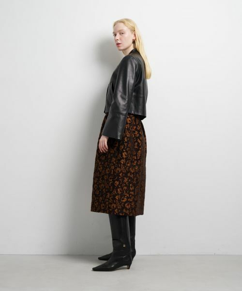 LANVIN en Bleu / ランバン オン ブルー テーラードジャケット | ラムレザーショートジャケット | 詳細2