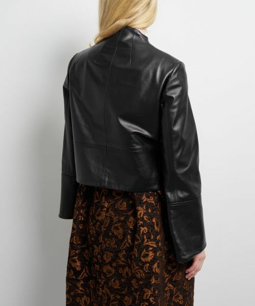 LANVIN en Bleu / ランバン オン ブルー テーラードジャケット | ラムレザーショートジャケット | 詳細6
