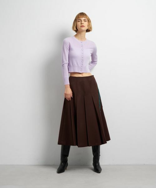 LANVIN en Bleu / ランバン オン ブルー カーディガン・ボレロ | ピュアカシミヤメニーボタンカーディガン | 詳細10