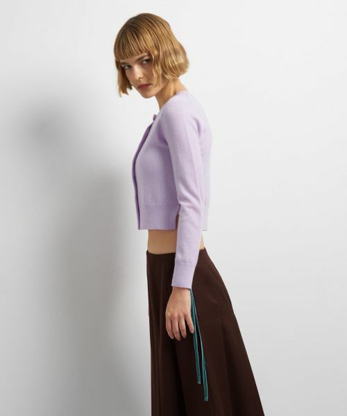 LANVIN en Bleu / ランバン オン ブルー カーディガン・ボレロ | ピュアカシミヤメニーボタンカーディガン | 詳細14